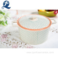 Eco Friendly Food Warm Casserole Ceramic Soup Pot